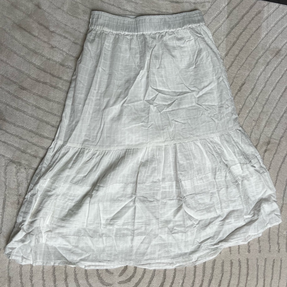 Madewell Pintucked Mini Skirt